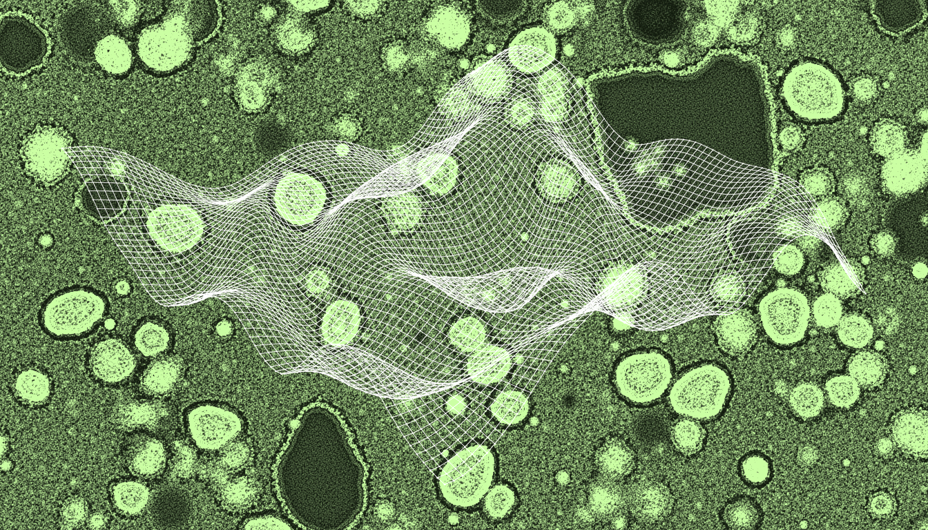 Immune cell infiltration patterns in inflamed tissue samples from autoimmune disease, monochrome transmitted light, cellular heterogeneity visible