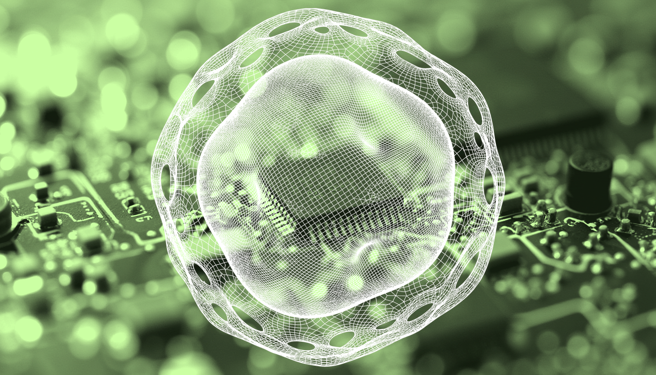 reflected-light macro photograph of lipid nanoparticle surface coatings, molecular-scale texture, soft focus on polymer interfaces, technical detail