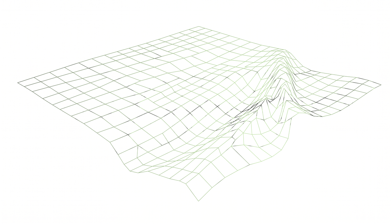 Translucent fluid layers separating into distinct zones, soft backlight revealing internal boundaries, shallow depth of field isolating one layer from another
